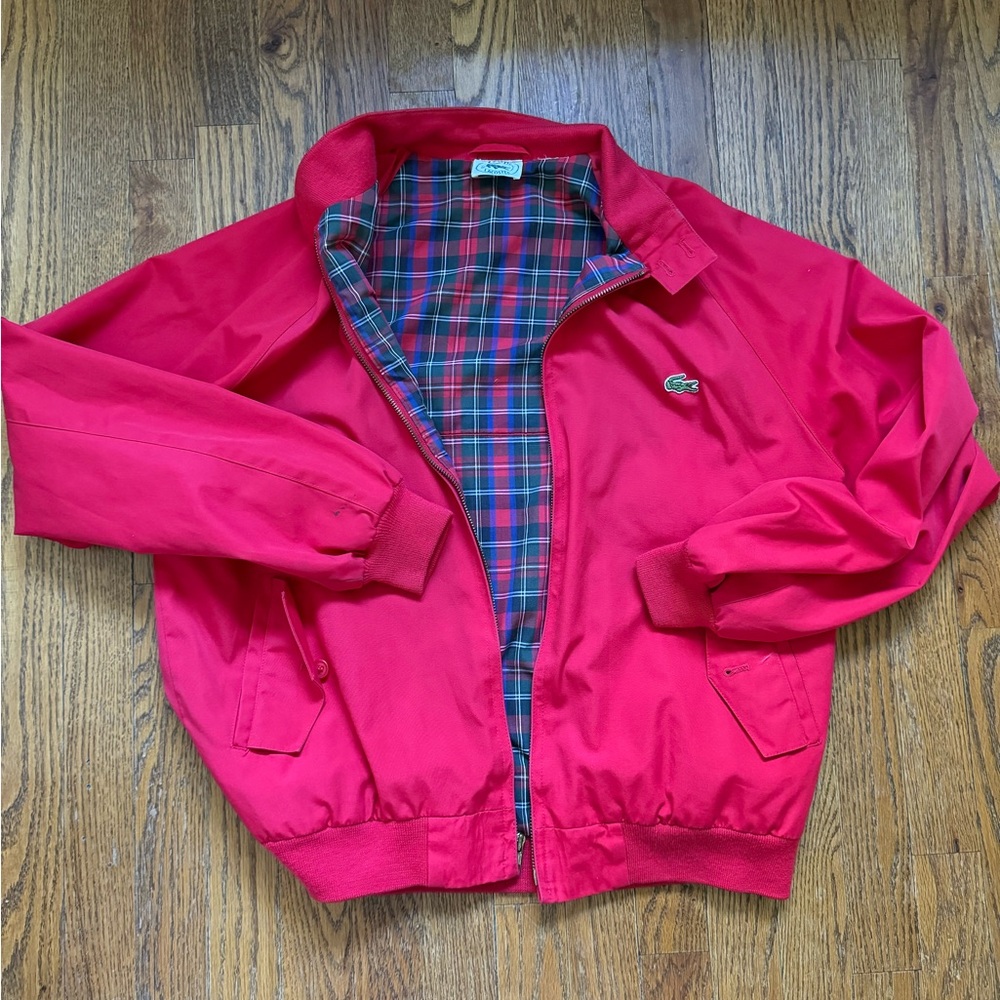 Vintage Lacoste bomber jacket